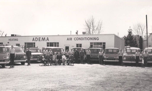 Adema Heating & Air Conditioning Company Photo, Buffalo, NY - circa 1960